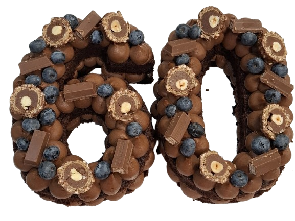 Tarta de dos números