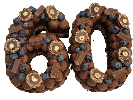 Tarta de dos números