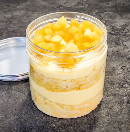 Crema catalana con manzanas asadas